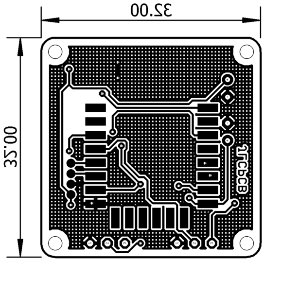 Layout PCB Kamera Bagian Atas